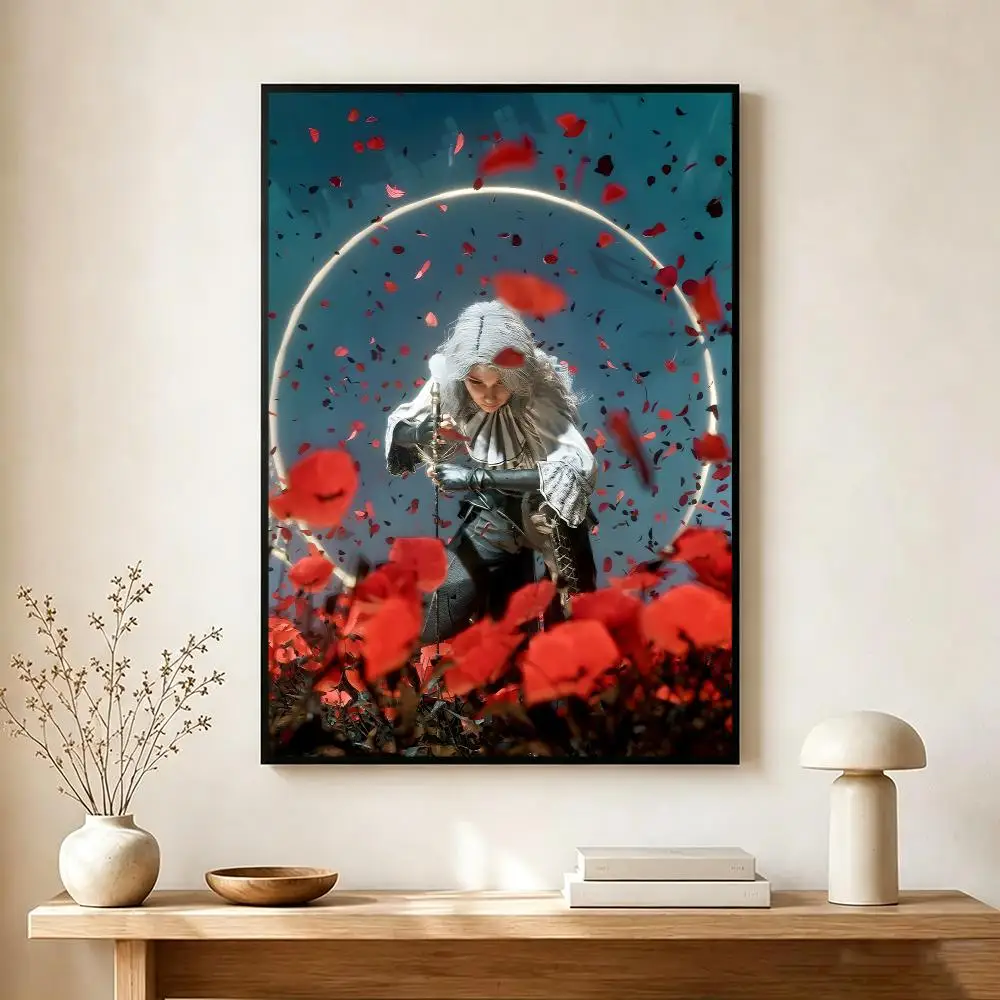 futuristic game C-Clair Obscur Expedition 33 Poster Modern Home Decoration Interior Design & Contemporary Wall Art Collection