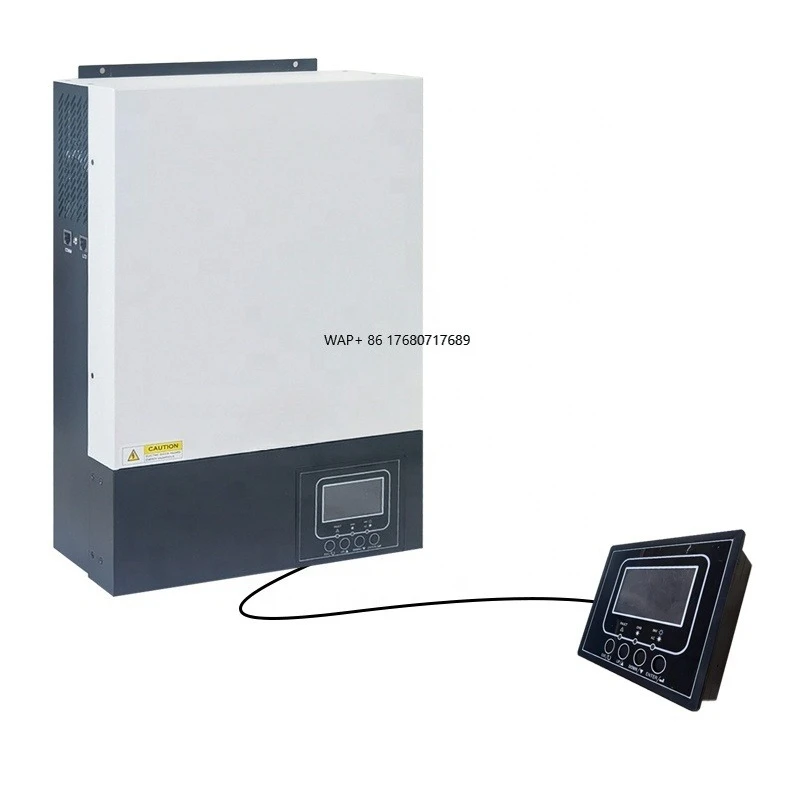 

Solar System 5500W Single Phase Hybrid Solar Inverter with MPPT Charge Controller