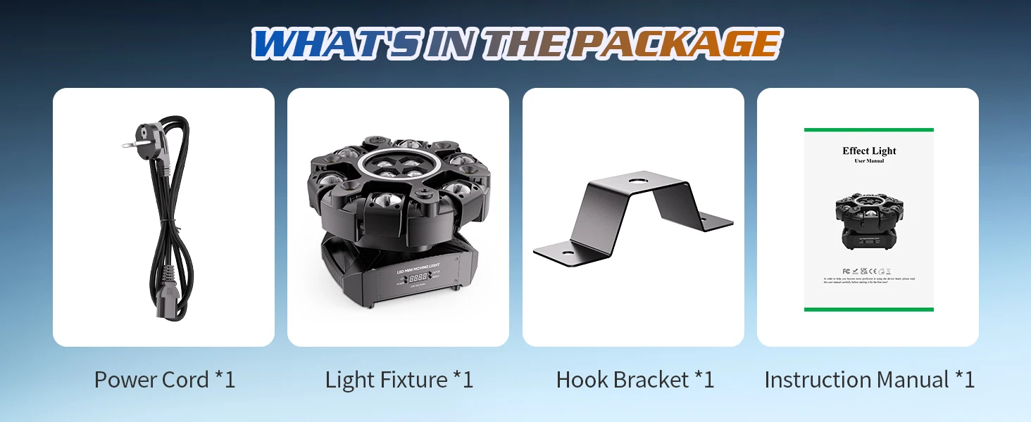 Light fixture display
