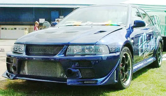 

Подходит для автозапчастей из стекловолокна для переднего бампера Evolution 5 6 D1