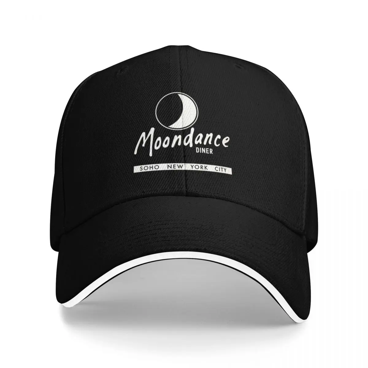 

Moondance Diner Back - White Baseball Cap Funny hats men's big size hat Women's Hats For The Sun Men's