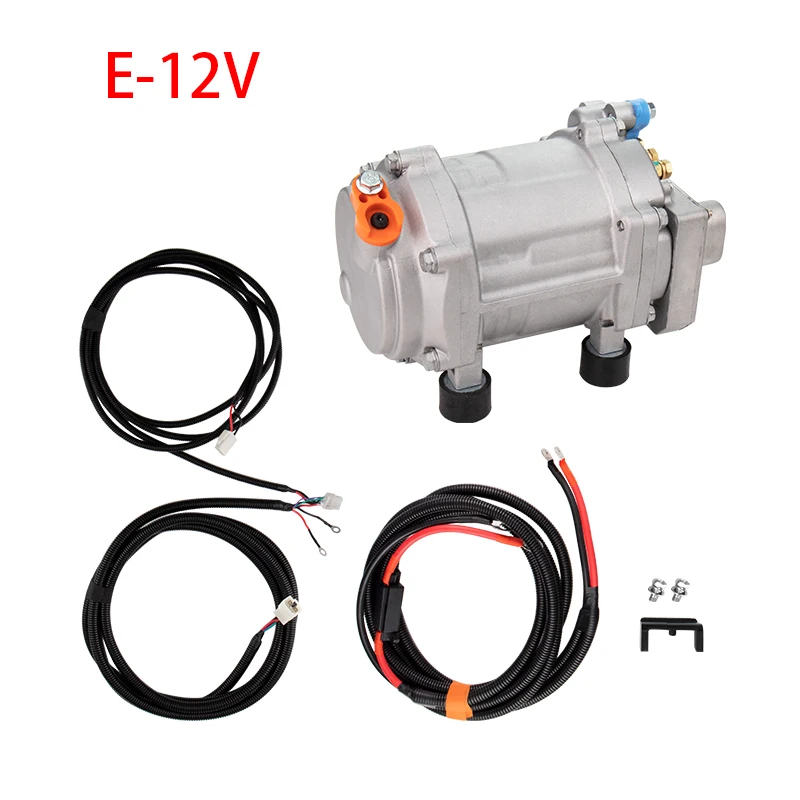 電動コンプレッサー・24V 車用電気コンプレッサーセット,ACエアコン,車,トラック,バス,ボート