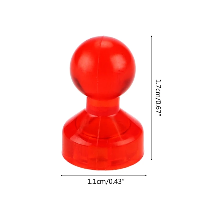 Y1UB 5 ชิ้น/แพ็ค Push Pin แม่เหล็กสำหรับไวท์บอร์ด,Strong ตู้เย็นแม่เหล็ก, 8 สีสารพันแม่เหล็กตู้เย็น Thumb Tacks ชุด