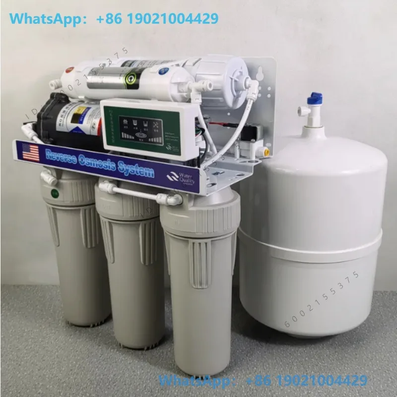 1set 75 Gpd Reverse Osmosis Water Pump System Water Filter System Water Purifier Parts Include Osmosis Membrane Filter Aquarium