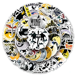 Set von 10/30/50 Teilen, coole Drachenaufkleber, Fantasie, Fantasie, Cartoons, wasserdicht, für das Kinderspielzeug, DIY, Notebook, Gitarre, Telefonbox 8 Hauptdragverkaufskap - №8