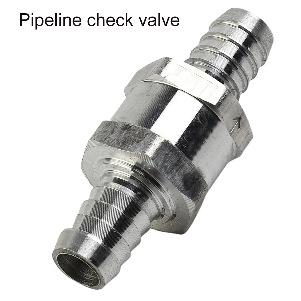 Tool Check Valve Valve 10mm 12mm 6mm Air Water Pipe Aluminum Bio/vegetable Oil For Gasoline Non Return Durable