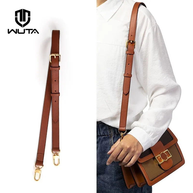 WUTA Luxury Brand Genuine Leather Bag Strap Replacement Adjustable Shoulder Straps Cross body Bag Accessories for Louis Vuitton