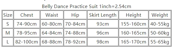 Belly Dance Group Costume Suit for Women Children Long Sleeves Top+long Skirt 2pcs Girl\'s Oriental Grace Practice Clothes