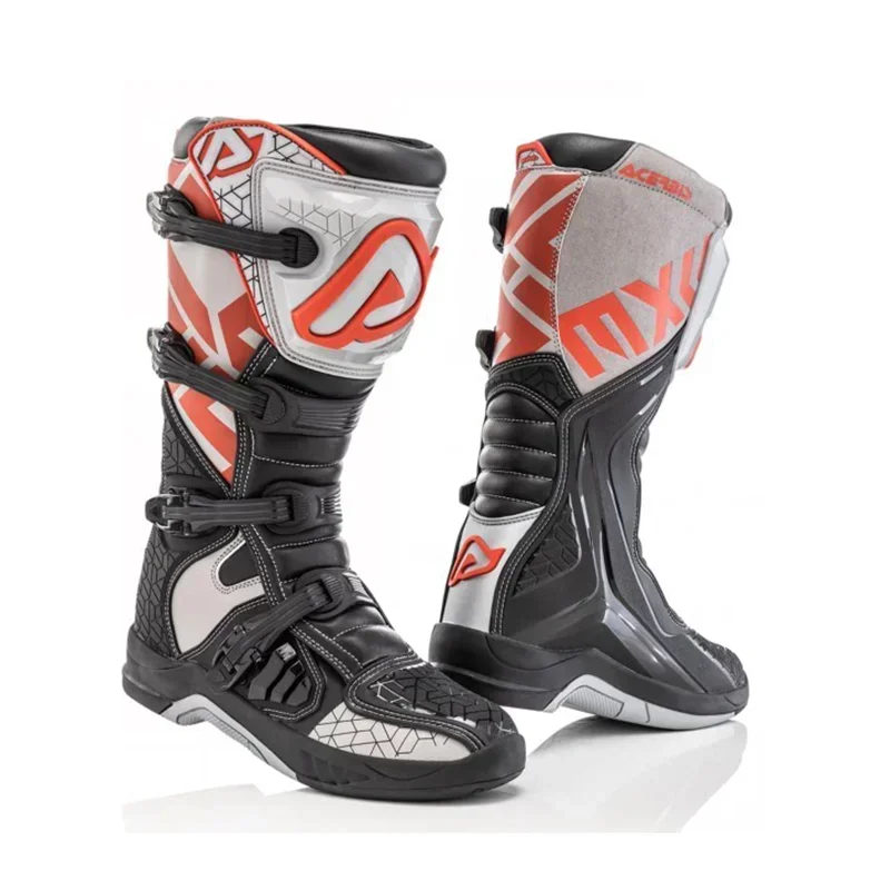 Motorcycle Boots Cross-Country Motorcycle Long Boots Riding Protection Waterproof Breathable Anti-Fall Equipment Racing Shoes