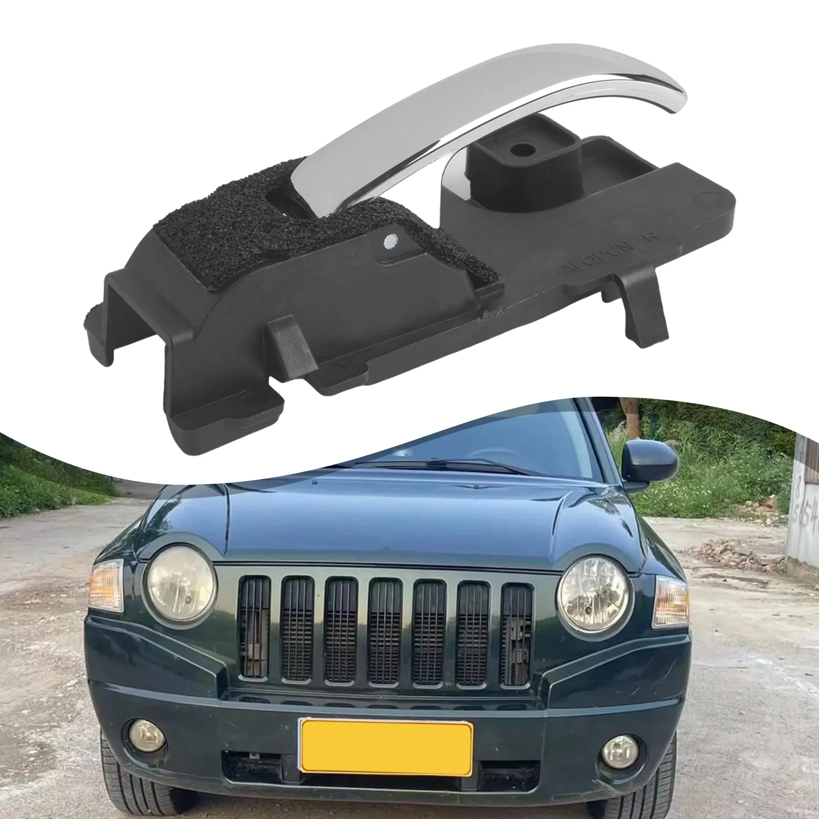 

Для Dodge для Caliber 2007 2009 и Compass 2007 2010, правая боковая ручка двери 1DC18SZ0AB, опция прямой замены