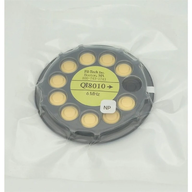 Quartz Monitor Crystal Ceramic Wafer QI8010 Suitable for Thin Film Deposition Thickness Monitor Replacement Spare Part