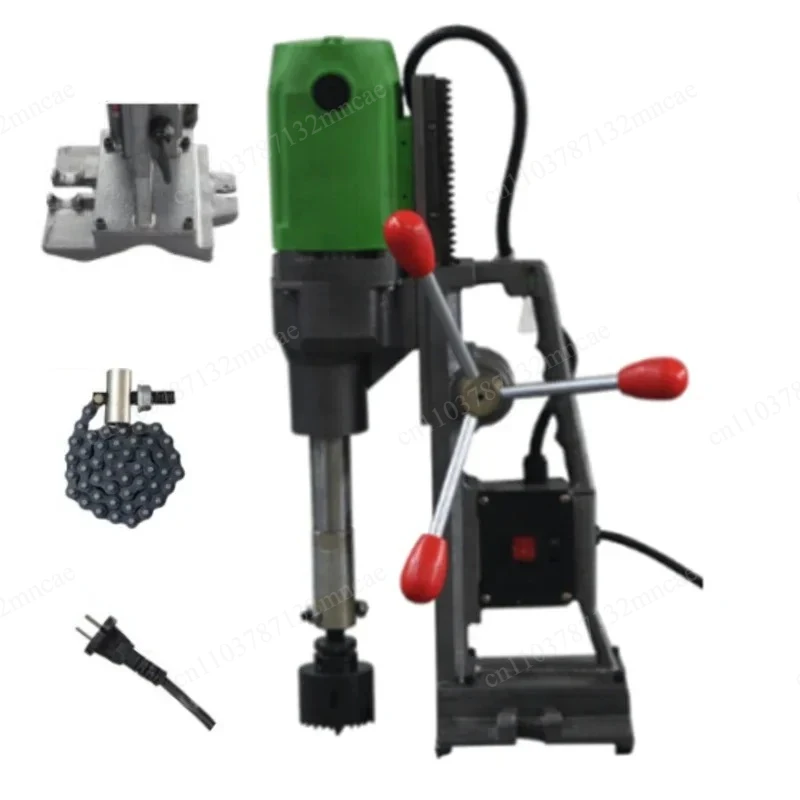 

Steel Pipe Round Iron Pipe Electric Pipeline Drilling Machine Hole Opener 220V NEW Machine Four Pairs Of Punching Machine
