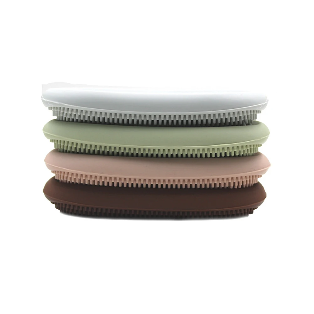 

1pc Silicone Holder Multi-Function Drainage Design Non-Deformable Easy Clean For Bathroom Kitchen Shower Bathtub