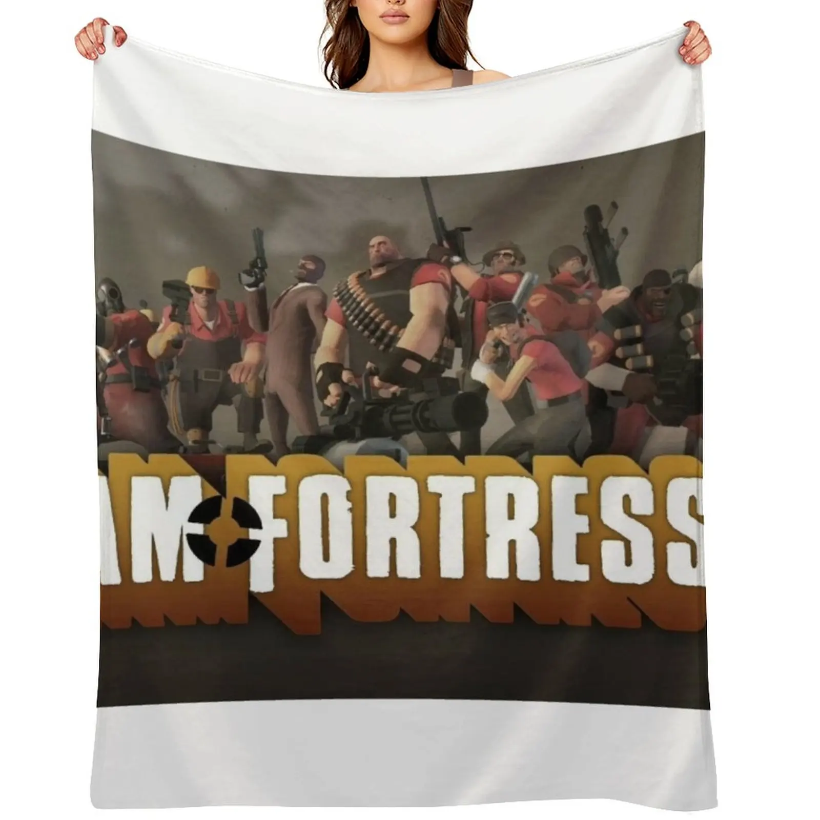 

Team Fortress 2 Video Game Throw Blanket Luxury christmas gifts Large Soft Beds Blankets