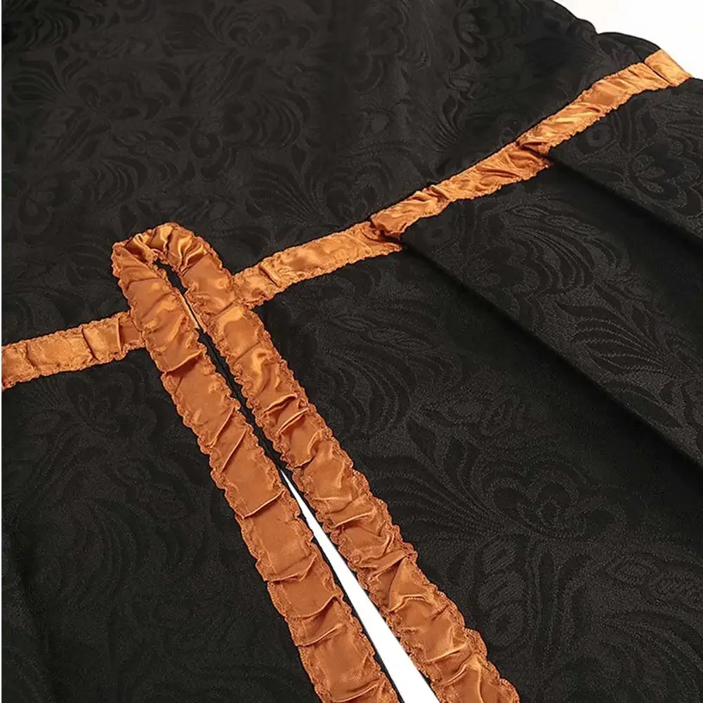 Medieval Pirate Cosplay Fantasy Hat Clothing Retro Vintage Stage Costume Disguise Adult Men Roleplay Fantasia Outfits Male