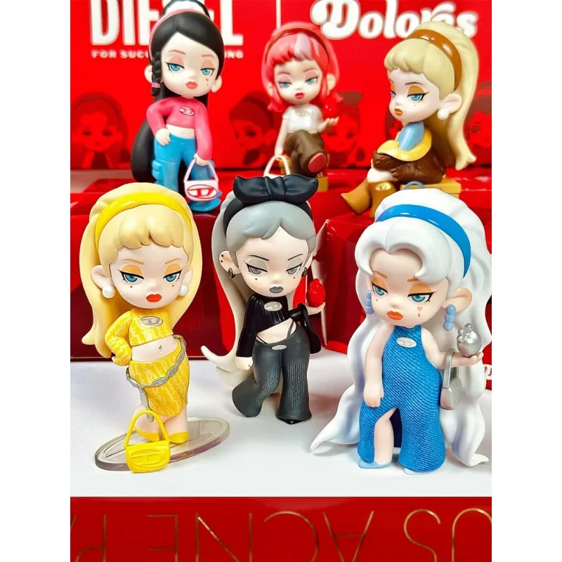 8-10cm Dolores Classic Fashion Dolls Latest Handmade Office Desktop Decorations Gifts for Girlfriends Model Collect  Toys Figure