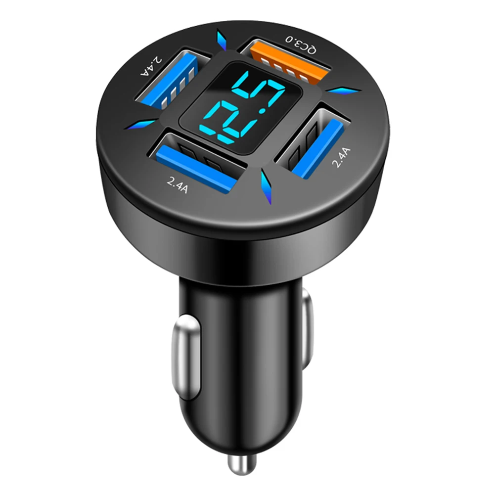 Brand New Good Quality Tire Pressure Detector Car PC Super Fast Voltage Monitoring 4 USB Port Intelligent Shunt