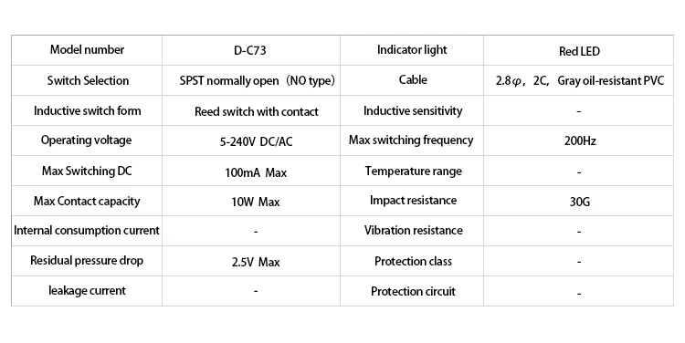 Laize magnet sensor magnetisch gesteuerter schalter für zylinder CS1-F, u, j, s, g; DS1-M; D-B, D-Z – Detail 17