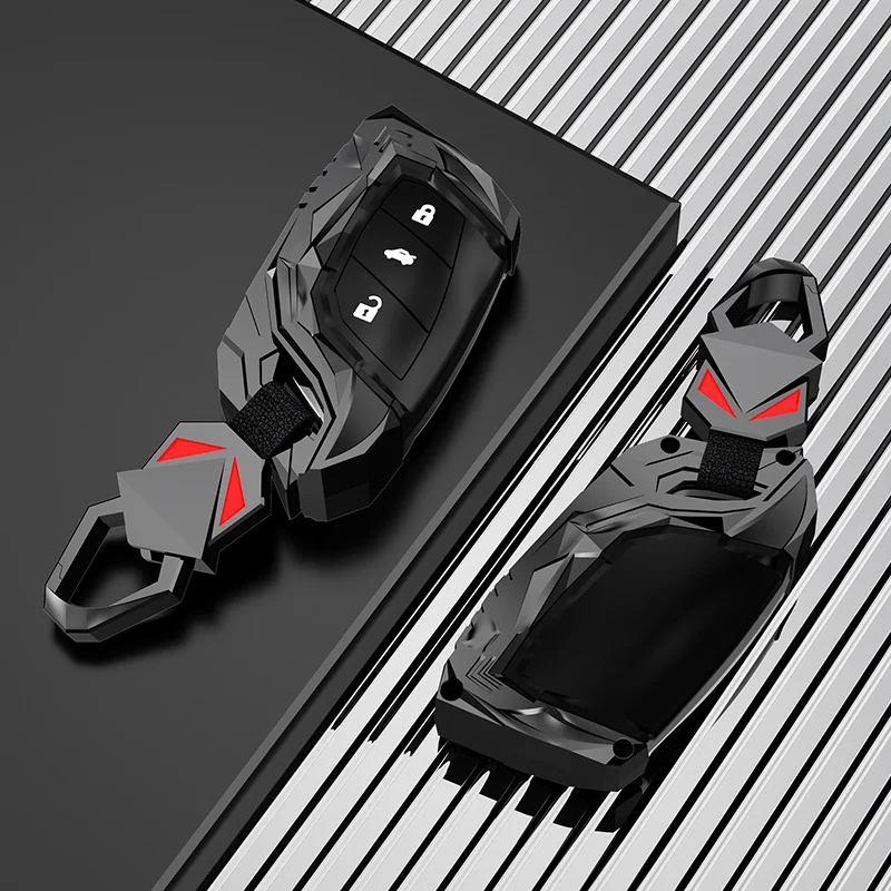 zinc alloy Car Remote Key Case Shell Fob Cover for Roewe RX8 RX5 RX3 I6 I5 for MG ZS HS 5 6 EZS Keyless Accessories 6