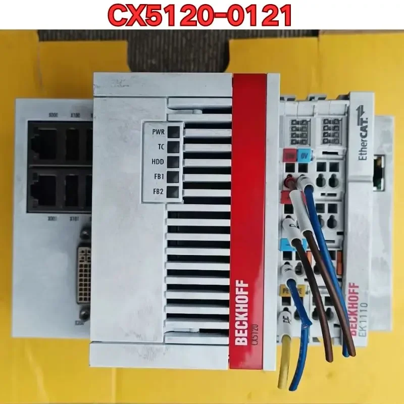 

Second-hand PLC module CX5120-0121 function test is normal