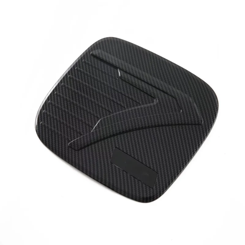 For MG4 Mulan MG 4 EV 2022 2023 ABS Carbon Fiber black Door Exterior Charging Port Panel Trim Charger Cover Protective Sticker