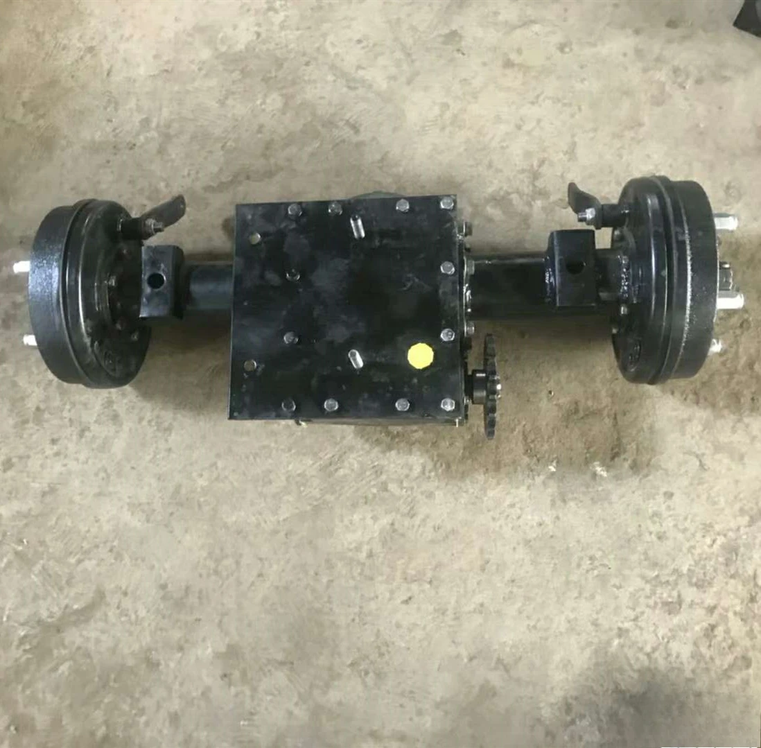 

Electric engineering vehicle rear axle, blank car rear axle Brick factory axle Customized axle Wholesale Agricultural vehicle