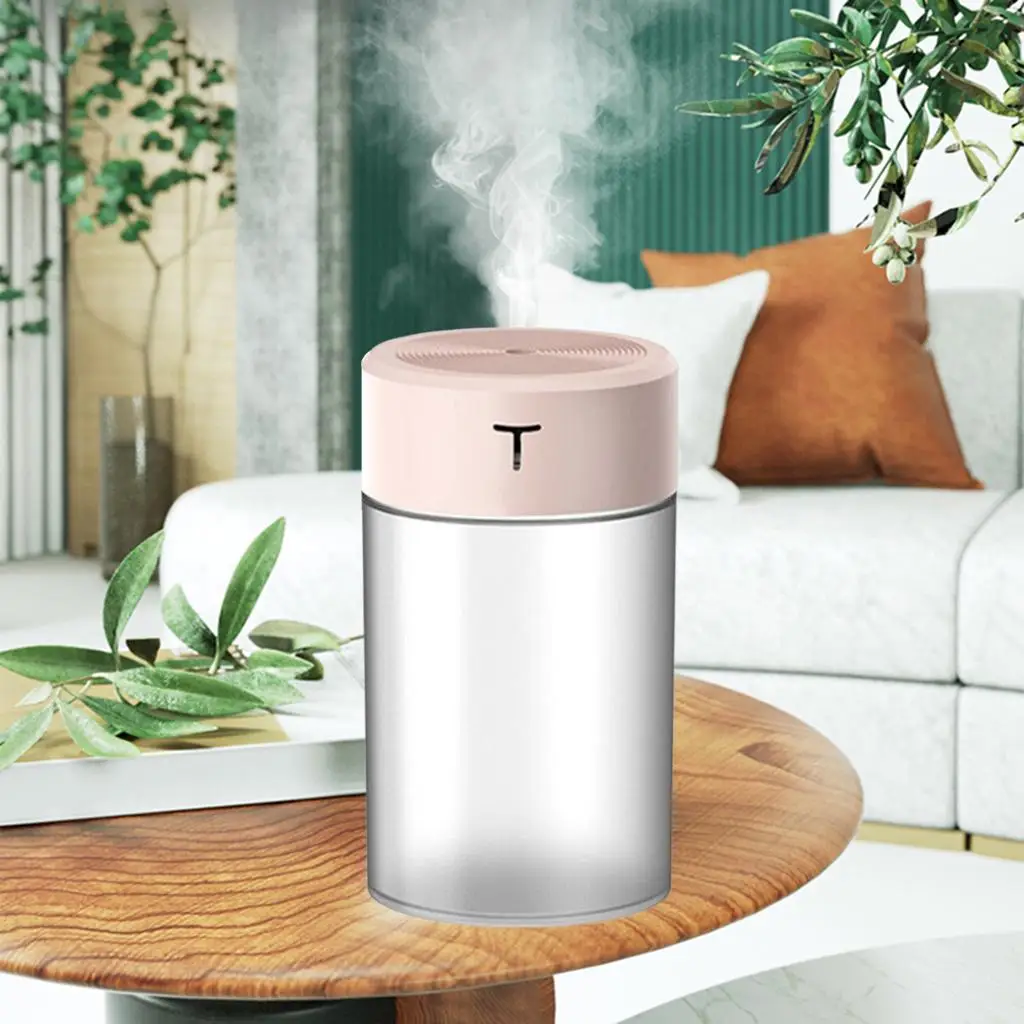 Humidificador de vapor frío USB, difusor de niebla ultrasónico, purificador de aire de mesa