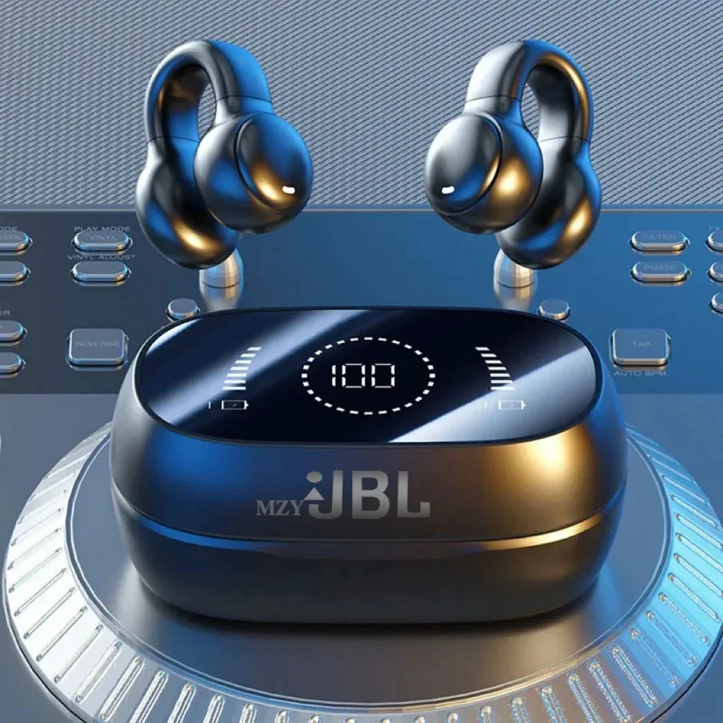 mzyJBL M47 Wireless Bluetooth Headset Charging Earphones Bone Conduction Headphones Sports With Mic Noise Cancelling Earbuds - Image 4