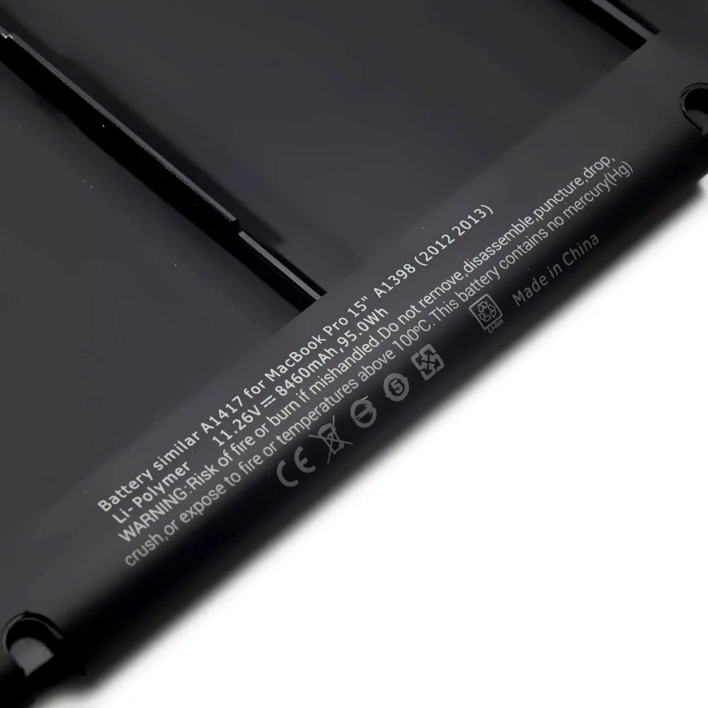 7XINbox A1417 10.95V 95wh Laptop Battery For Apple MacBook Pro 15\