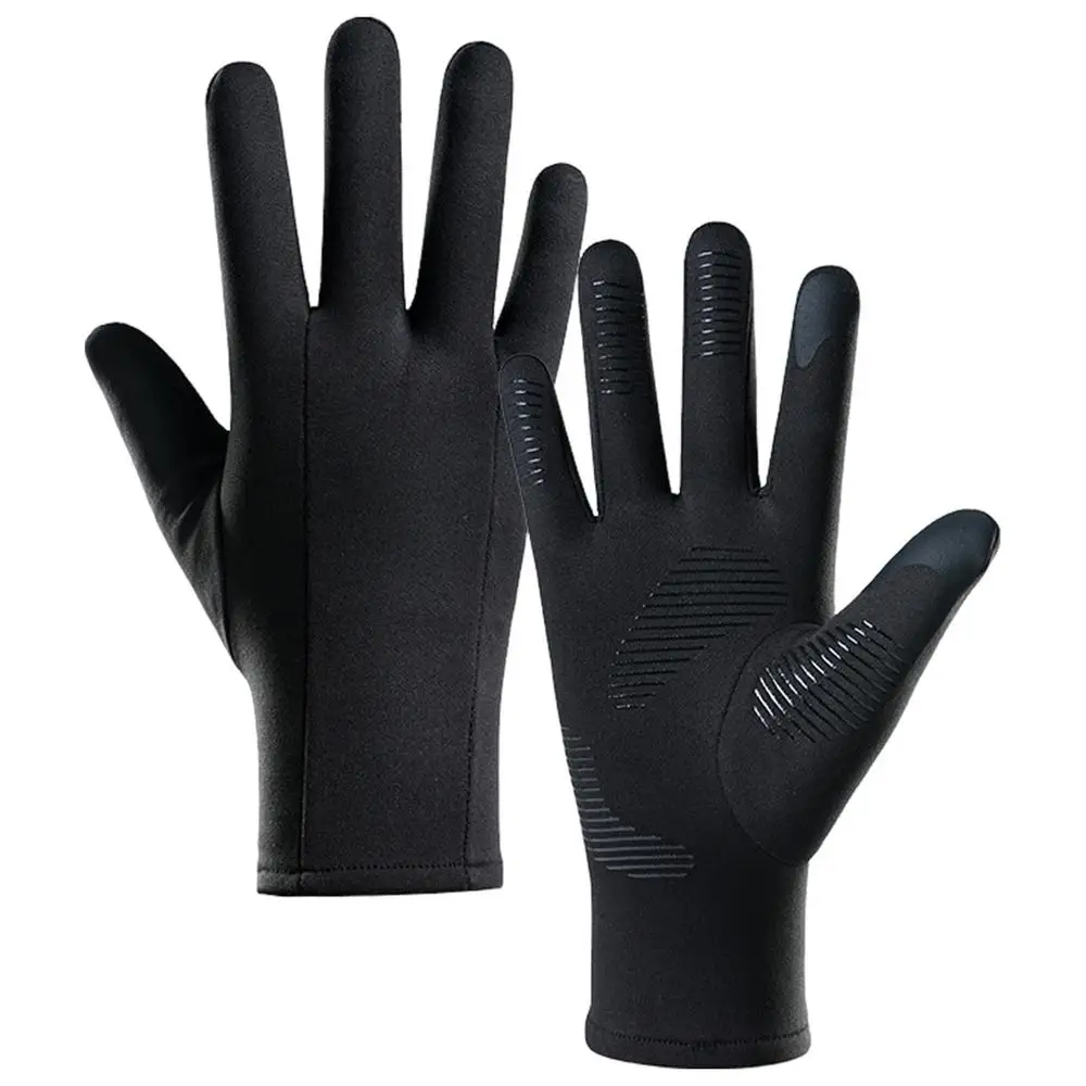 AliExpress Winter Liner Gloves Non-Slip Warm Full Fingers Thermal Ski Gloves Windproof Touchscreen Gloves For Cycling Driving Hiking