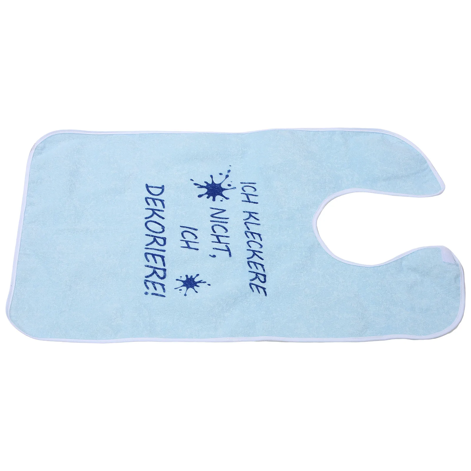 

Waterproof Adult Bib Cotton Reusable Eating Bib Foldable Washable Large Bibs for Elderly Seniors Care At Home Hospital Dining