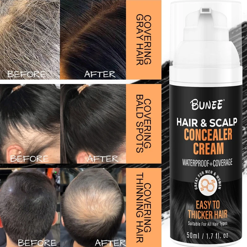 

50ml Scalp Concealer Cream Cover Thinning Hair Conceal Sparse Hair Nourish and Modify Hair Care