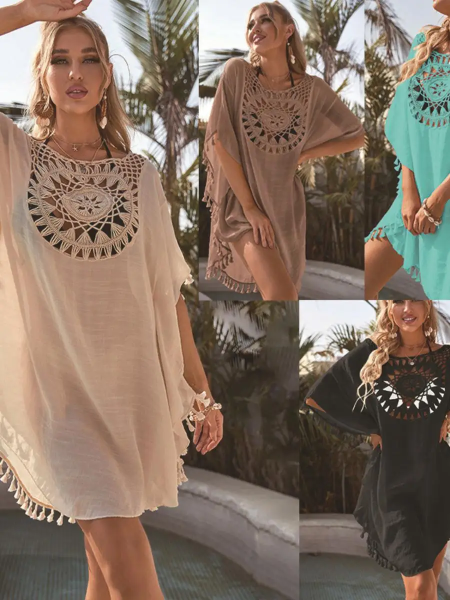 Damen-Bikini-Vertuschung Dr. Beach irt Faion Damen Sport Yoga Fitness Fans Supplies Schwimmen Beachwear Oberbekleidung