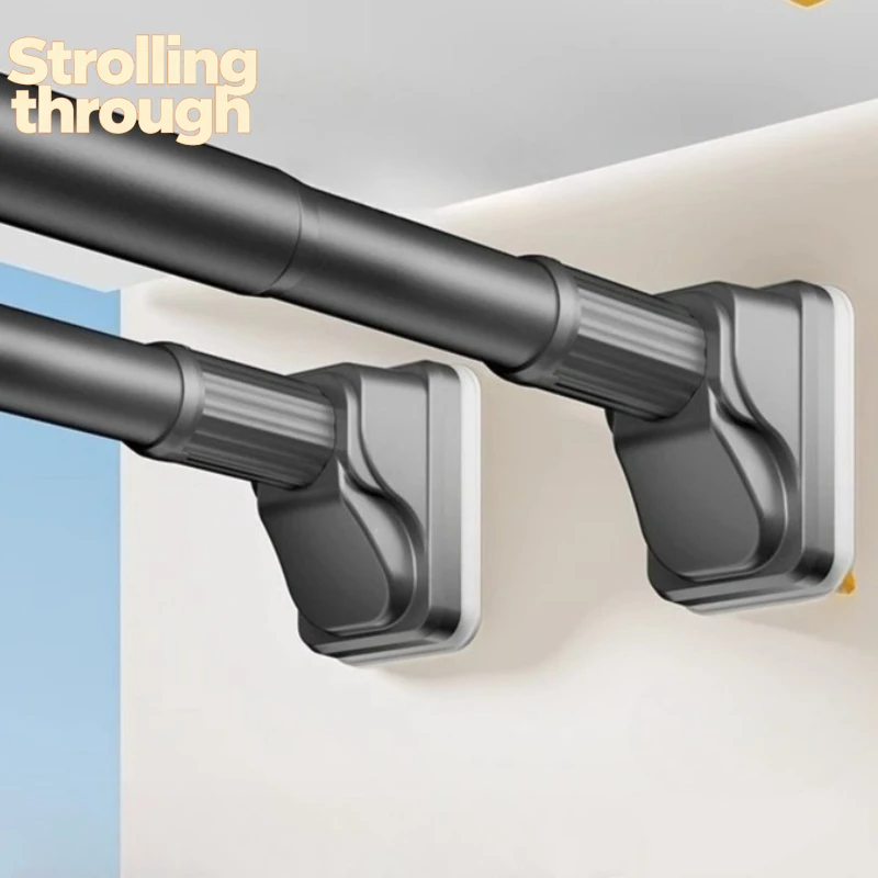 

‌ Современная многофункциональная телескопическая сушилка для белья без сверления, настенная вешалка для ванной комнаты, фиксированная на балконе, с функцией карниза