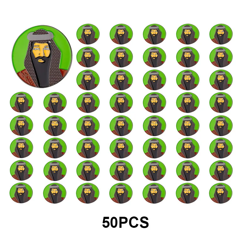 5-10-50-100 قطعة المملكة العربية السعودية العلم شارة بروش دبابيس التلبيب الأصلي العلم التلبيب دبابيس علم الدولة شارة