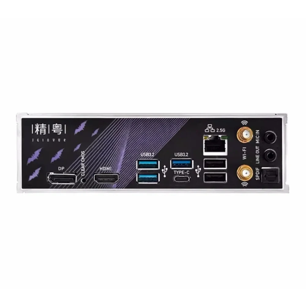 JGINYUE B650 ITX Motherboard Set AM5 Ryzen 7000 Series CPU DDR5 6000MHz Dual Channel Memory RAM B650i Night Devil Gaming ITX Kit