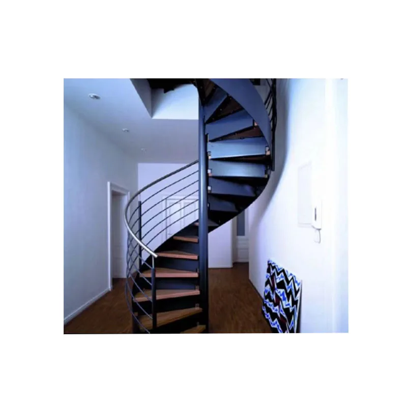 Custom.Custom-made indoor staircase using steel structure existing staircase