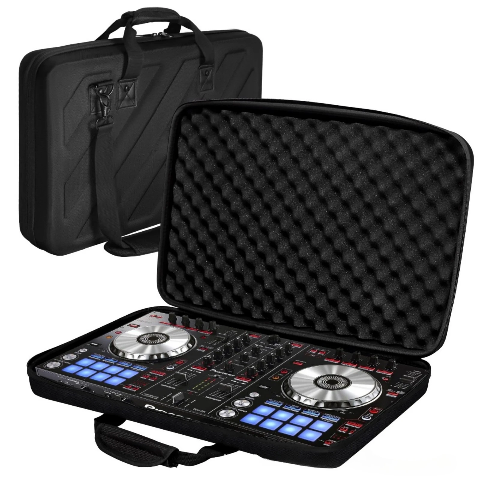 DDJ DJ Controller Storage Bag, Shockproof Protective Carrying Case for DJ Deck