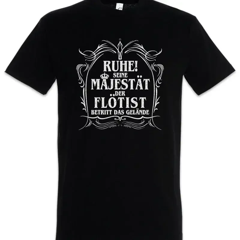 T-shirt Son Excellence Le Flûtiste, instrument à vent, flûte, orchestre classique