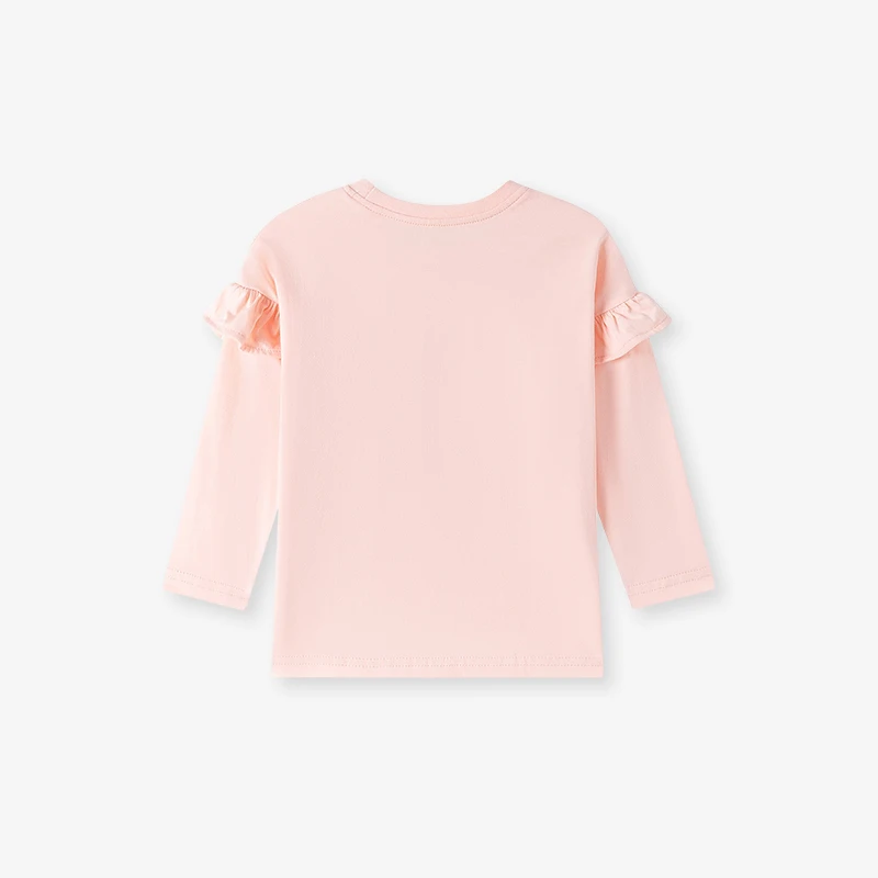 Little Maven Kinderkleidung 2026 Herbst Frühling Cartoon Herzen Hasen Langarm T-Shirt Mädchen Baumwoll-Oberteile Kinderkleidung – Detail 3