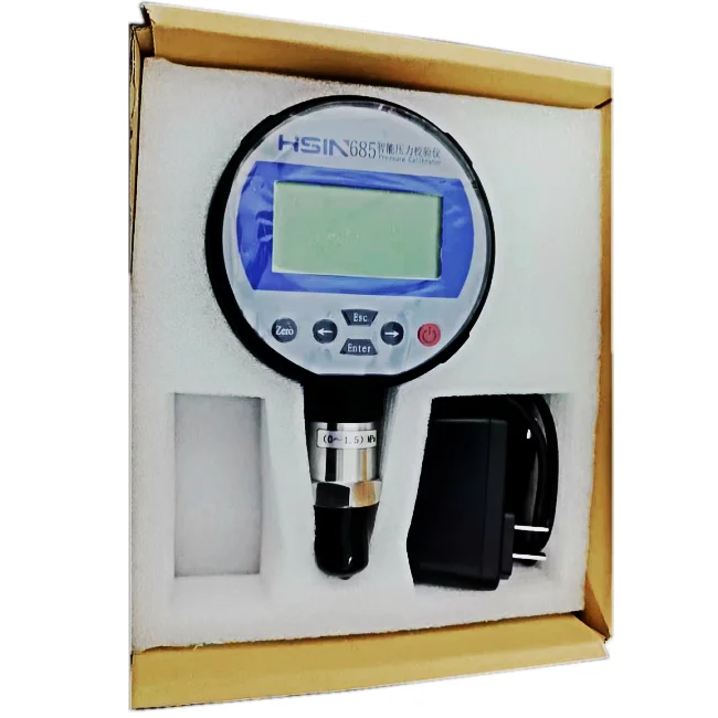 

2026 OEM High Precision Digital Gauge Pneumatic Hydraulic Reference Pressure Gauges Bottom Mounting Stainless Steel