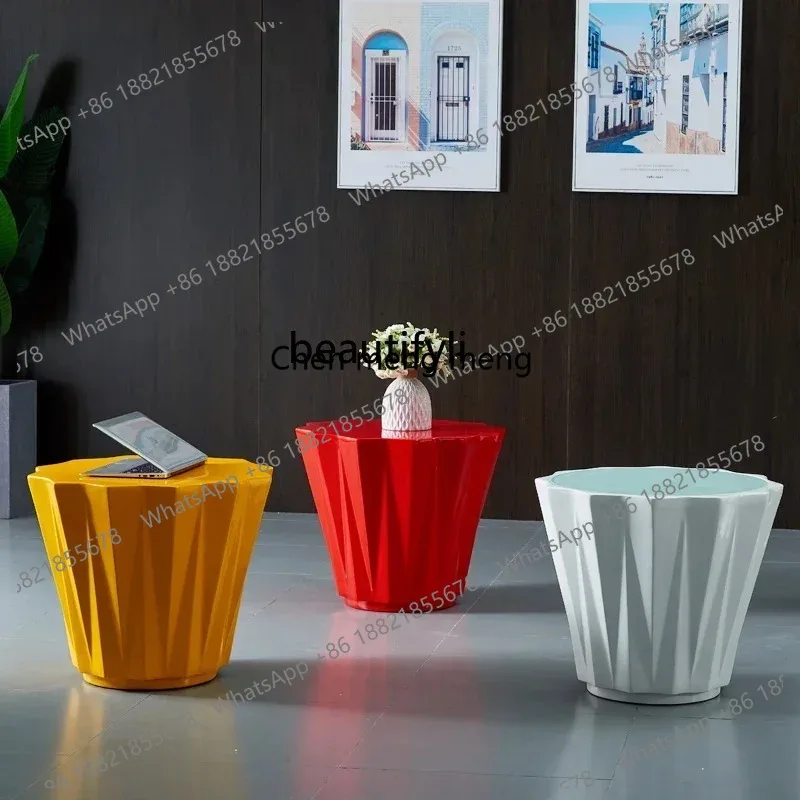 

lhy 26 new LBXSimple Corner Table Side Table, Creative Bedside Table, Bed & Breakfast Personality, Round Paint Sofa Small Coffee