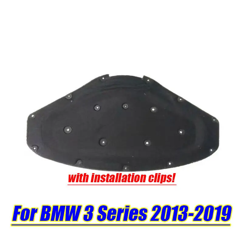 

Front Engine Blanket Hood Insulation Pad Heat Shield For BMW 3 Series 2013-2019