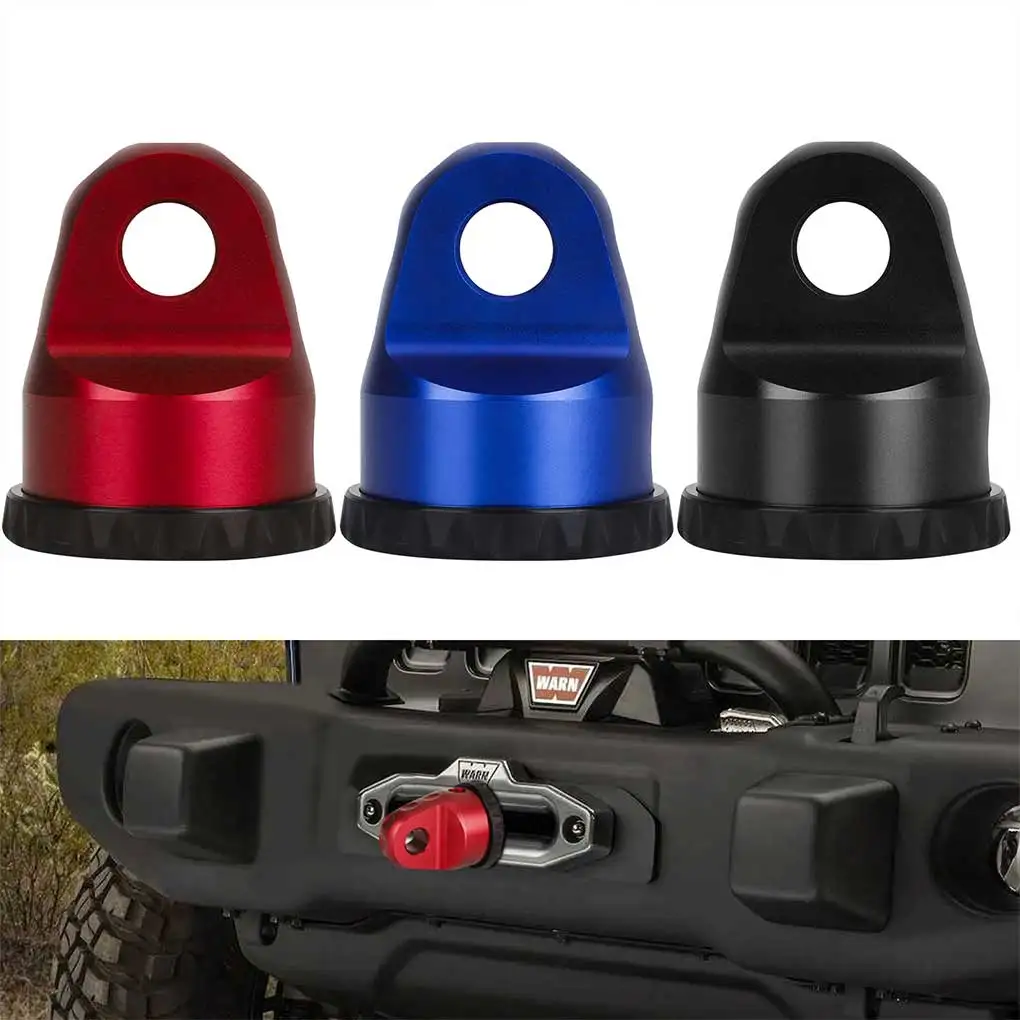 Winch Hook Rope Trailer Hooks Connector with Rubber Guard Car Accessories
