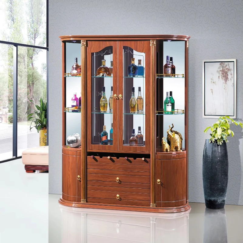 

Popular Modern Living Room Wine Cabinet Display Luxury Wine Cabinet Home Bar Cabinet