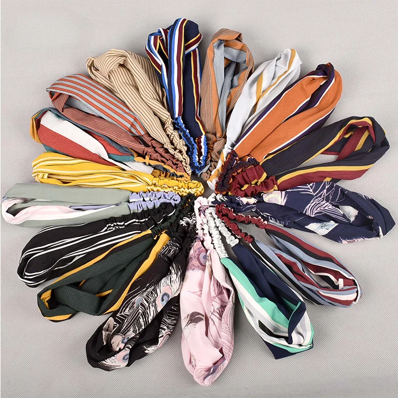 

Multiple Multi-color Knitted Women's Hair Accessories Face Washing Headbandsnew Sports Headbands Luxury Replica Brands