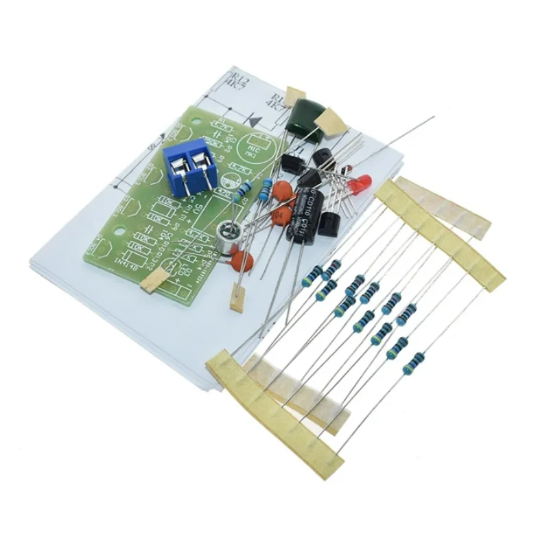 Electronic Acoustic Clap Control Switch DIY Kit Sound Sensor Electronic Circuit DIY Suit Integrated PCB Module