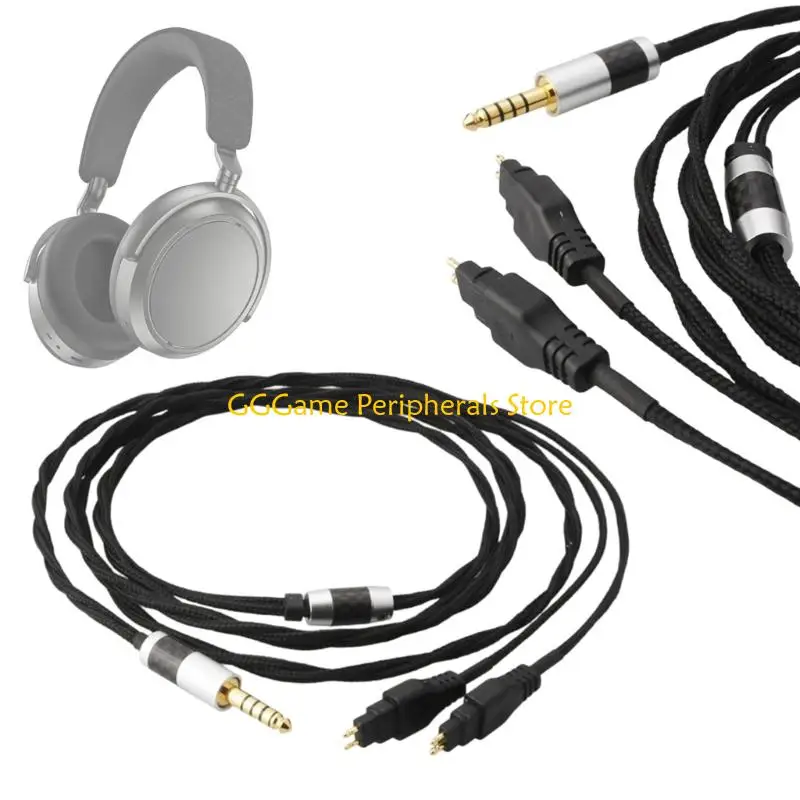 U55B Atualização fone ouvido substituição 4,4 mm para HD580, HD600, HD650, HD660S, HD58X e HD6XX