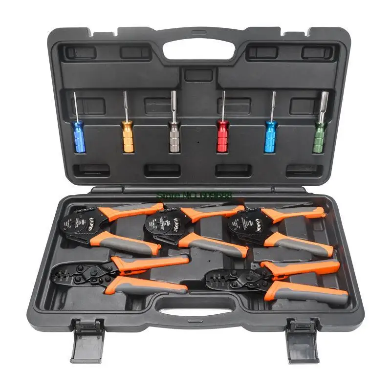 IWISS Automotive Rapair Mult Tool Kit Crimping Tools set Removal Tools for Deutsch Terminals Weather Pack Terminals