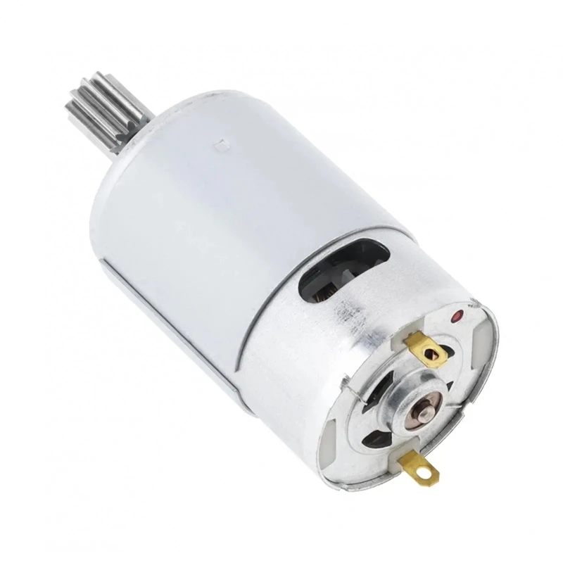 

10-зубчатый двигатель постоянного тока RS550, 24 В, 40000 об/мин, высокоскоростной электродвигатель для детей, катание на автомобиле, внедорожник, детали для автомобиля с дистанционным управлением-SPMI